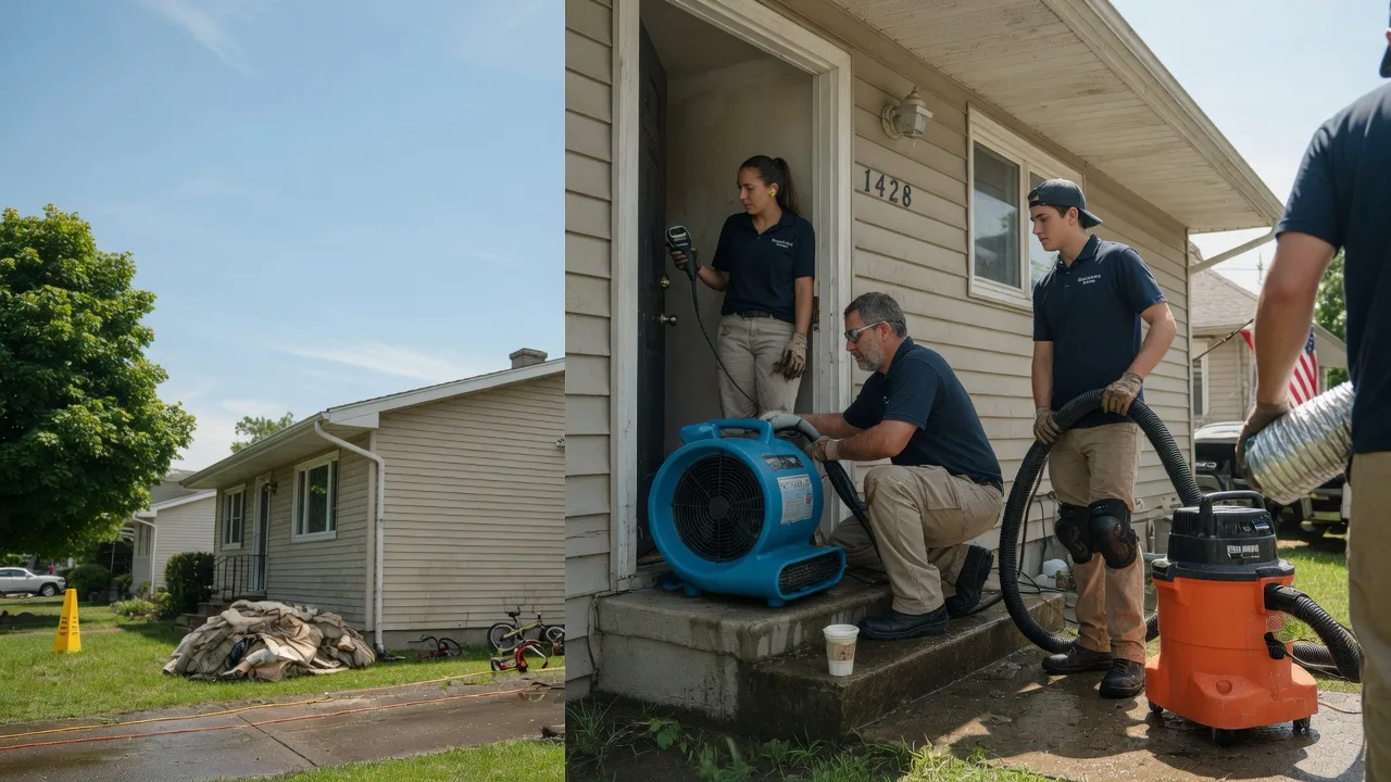 Water Damage Restoration in Rhome, TX near me